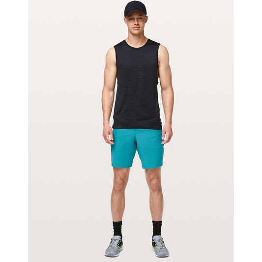 Men's Lululemon Teal Pace Breaker Shorts lined 9" - size  m