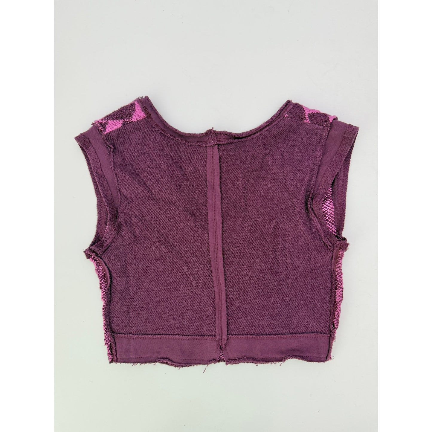 Free people Lola sweater vest in purple - size medium