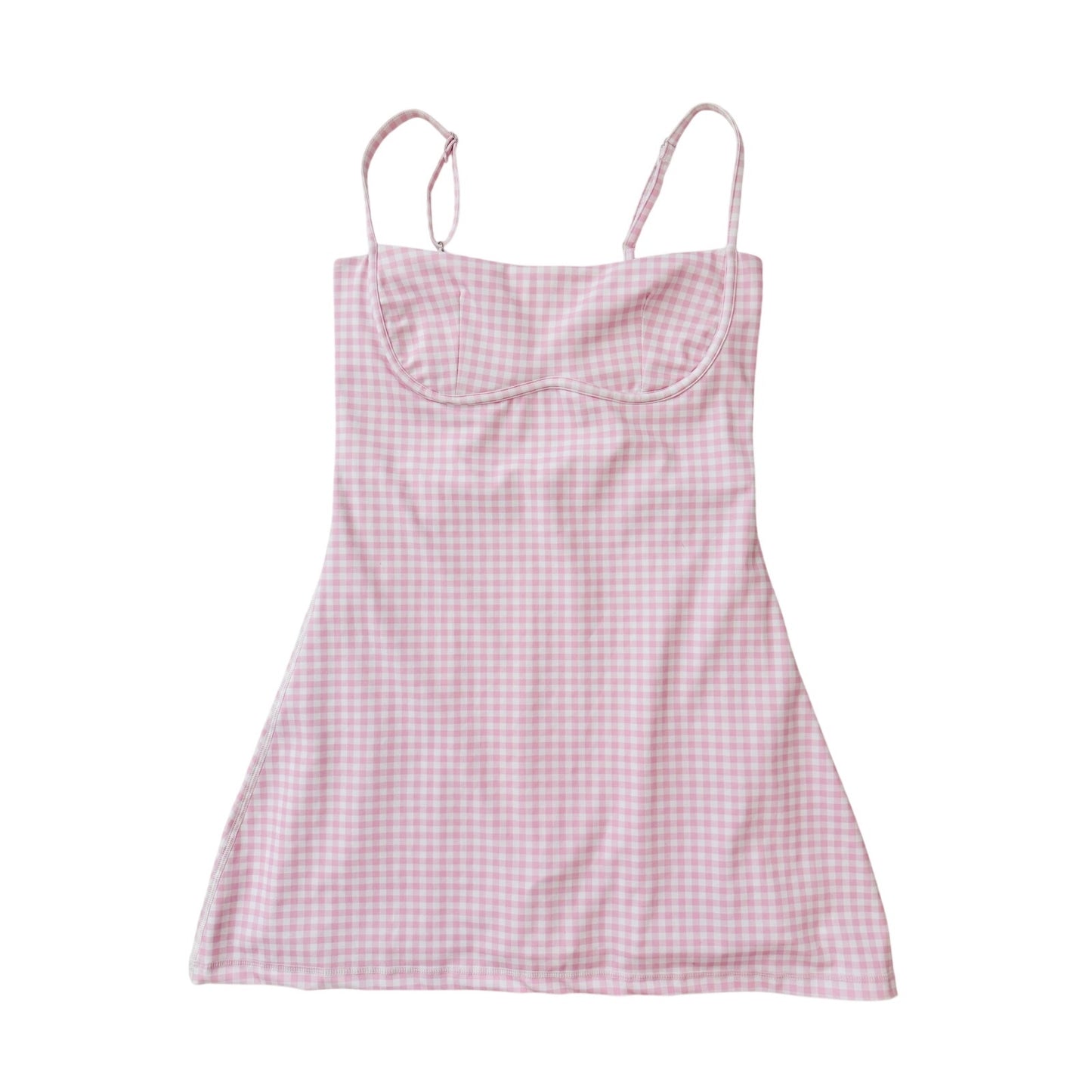 altard state game on gingham athletic dress - size small