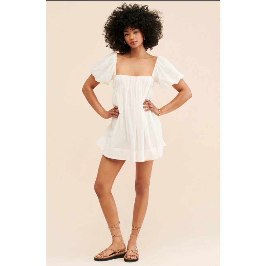 free people marina mini dress - size medium
