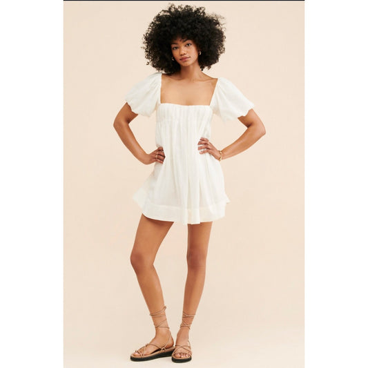 free people marina mini dress - size medium