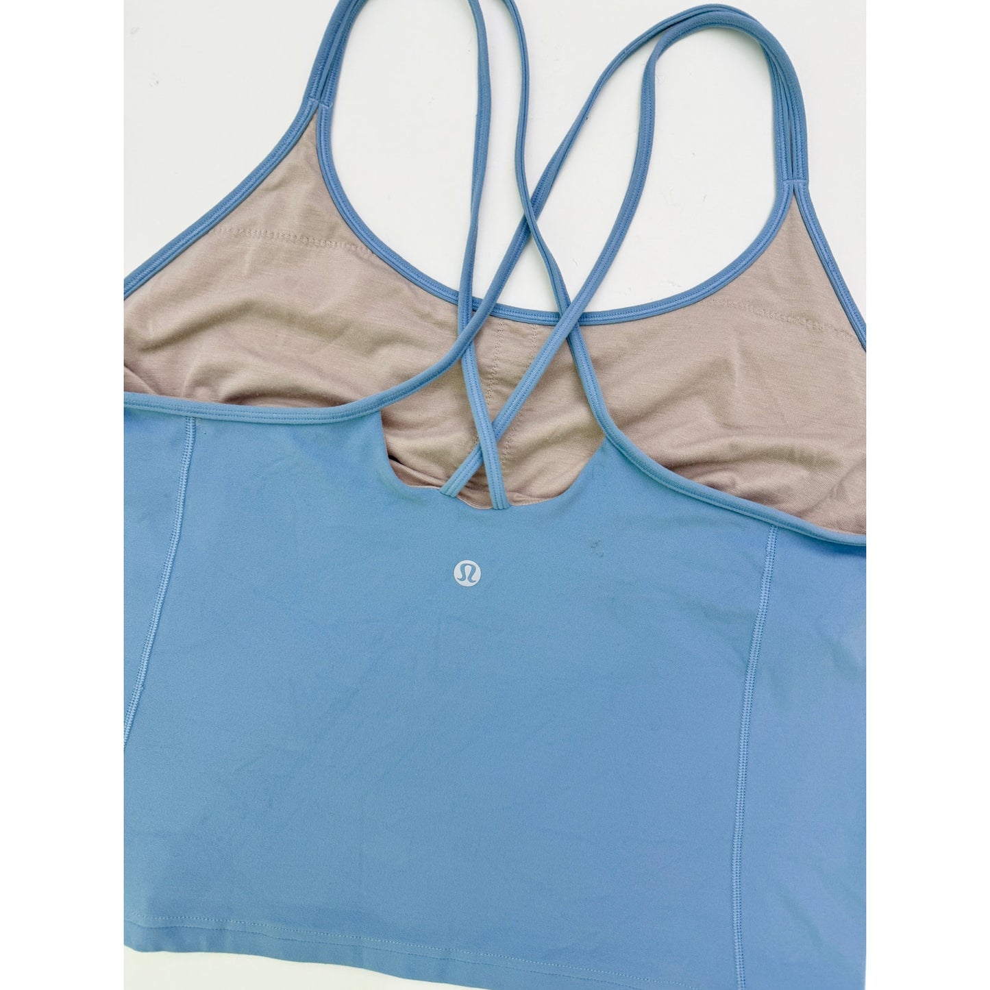 Lululemon blue free to be tank - size 12
