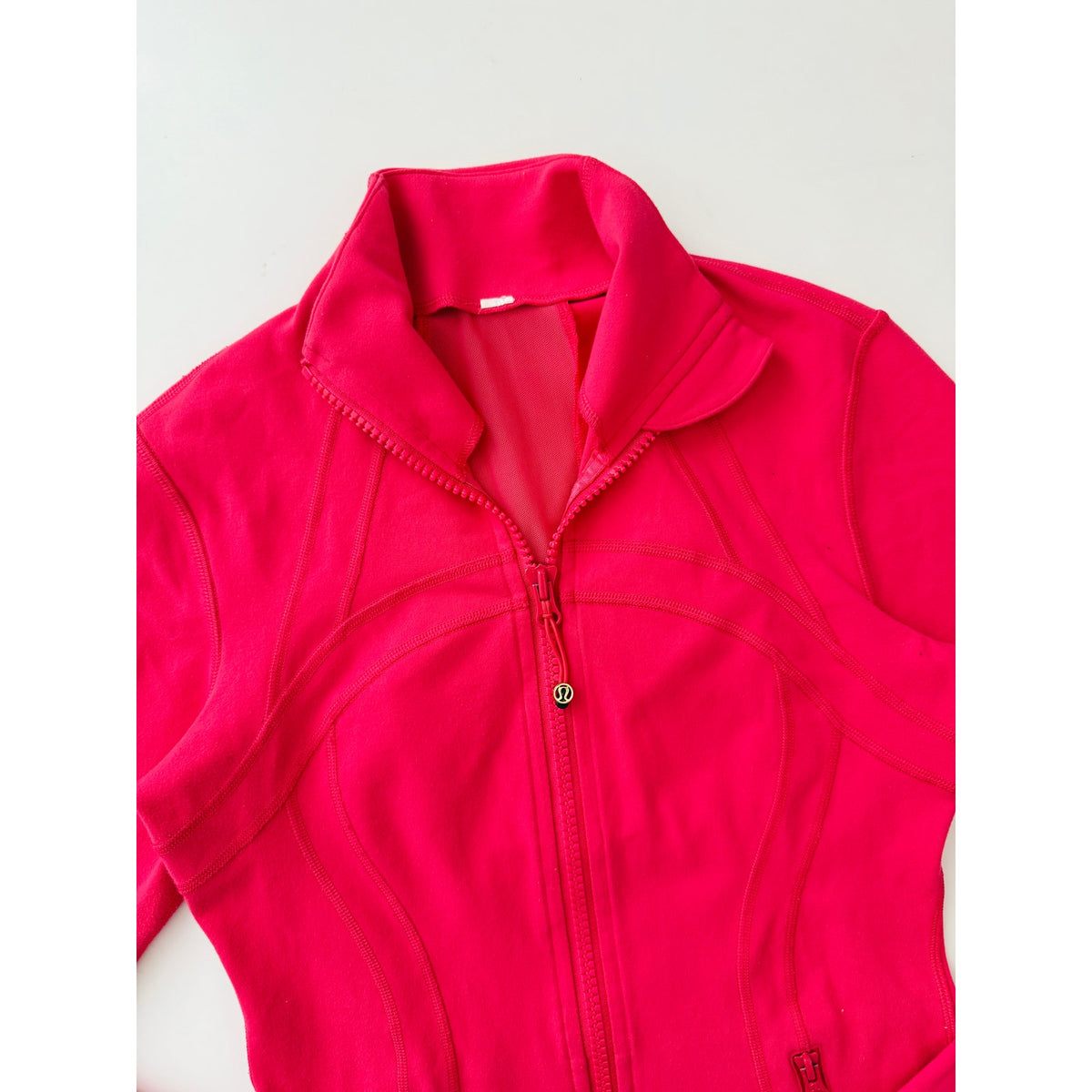 Lululemon neon pink define jacket - size 6