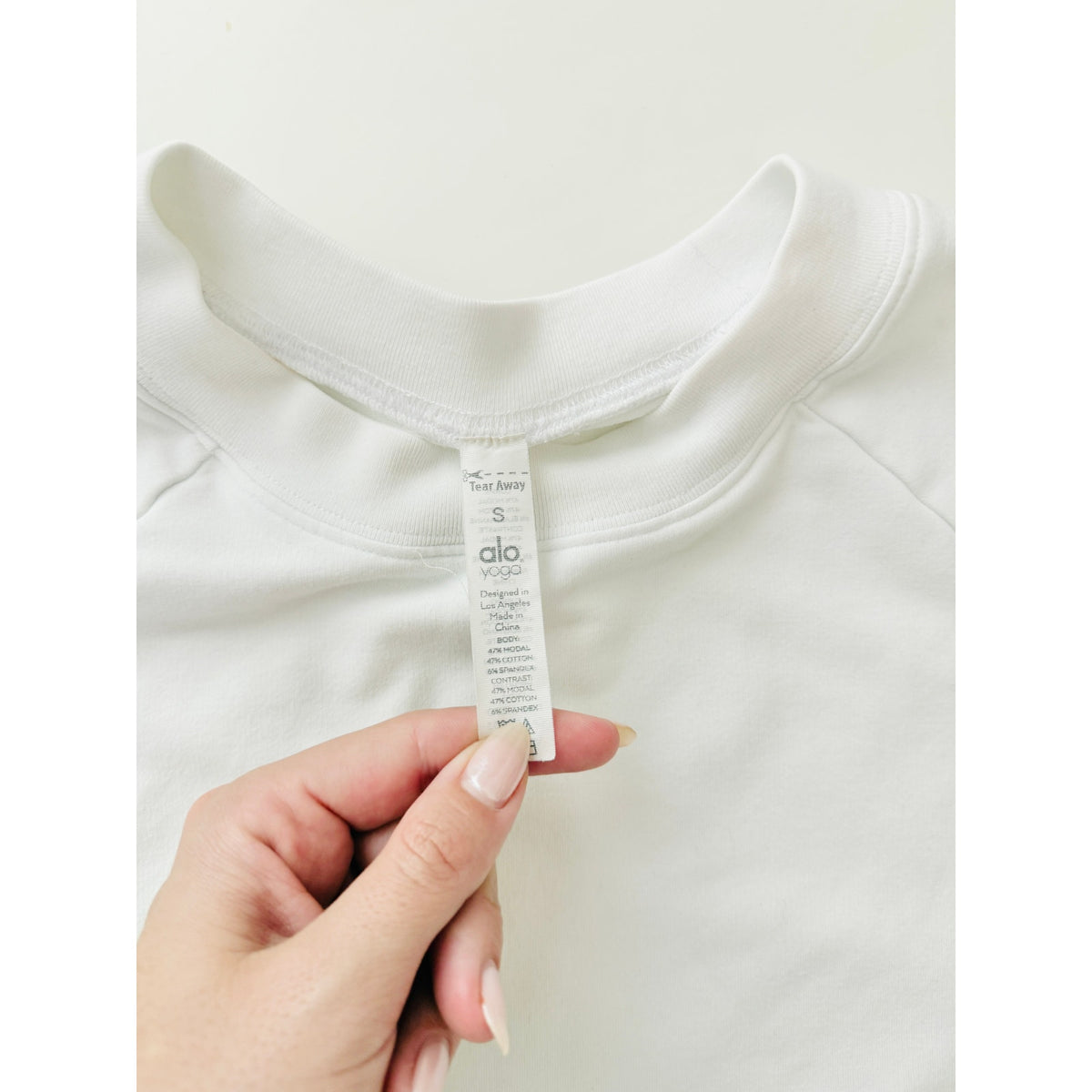 ALO yoga double take crew sweatshirt - size small