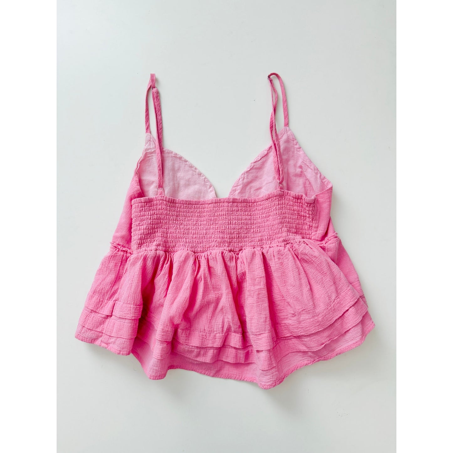 altard state pink babydoll tank - size XL