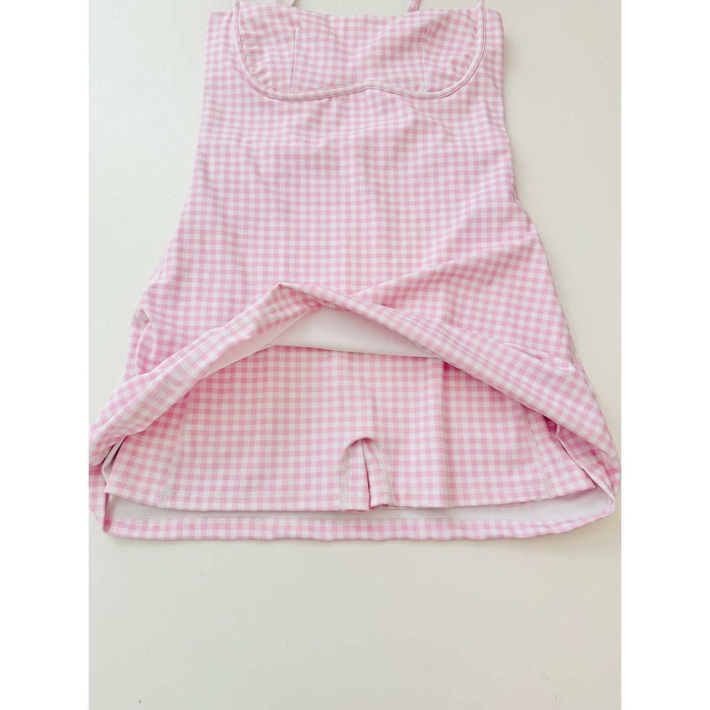 altard state game on gingham athletic dress - size small