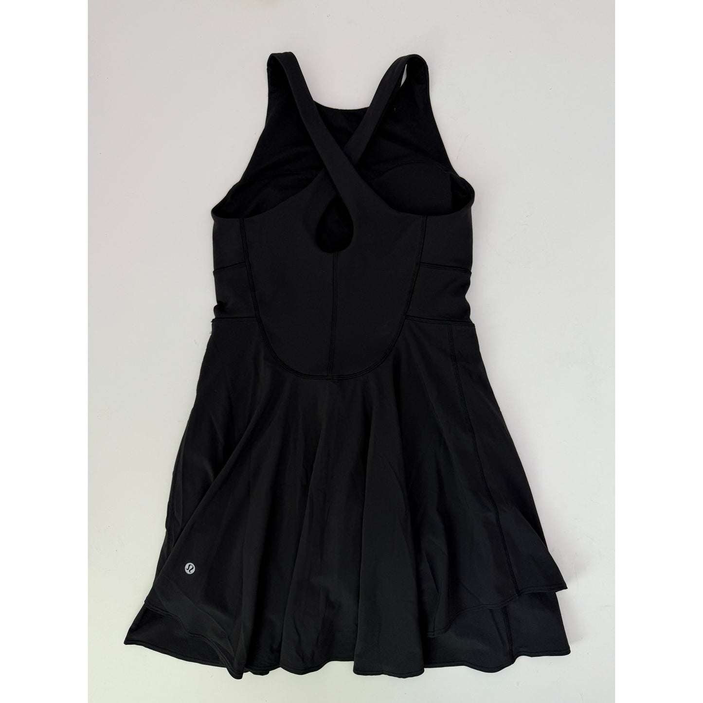 Lululemon black court crush athletic dress - Size 6