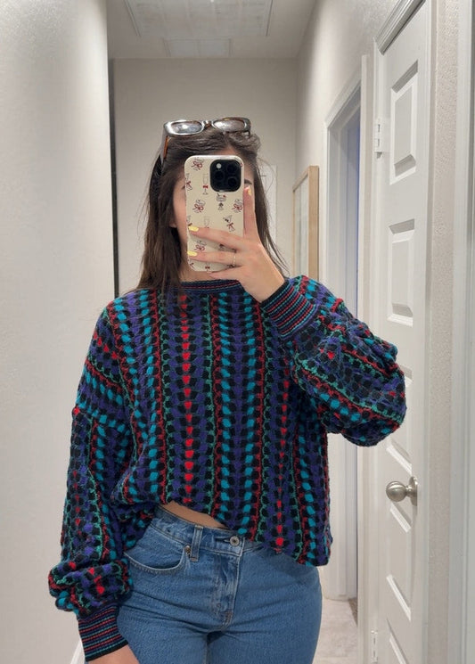 Vintage St. Croix knit sweater - size XL