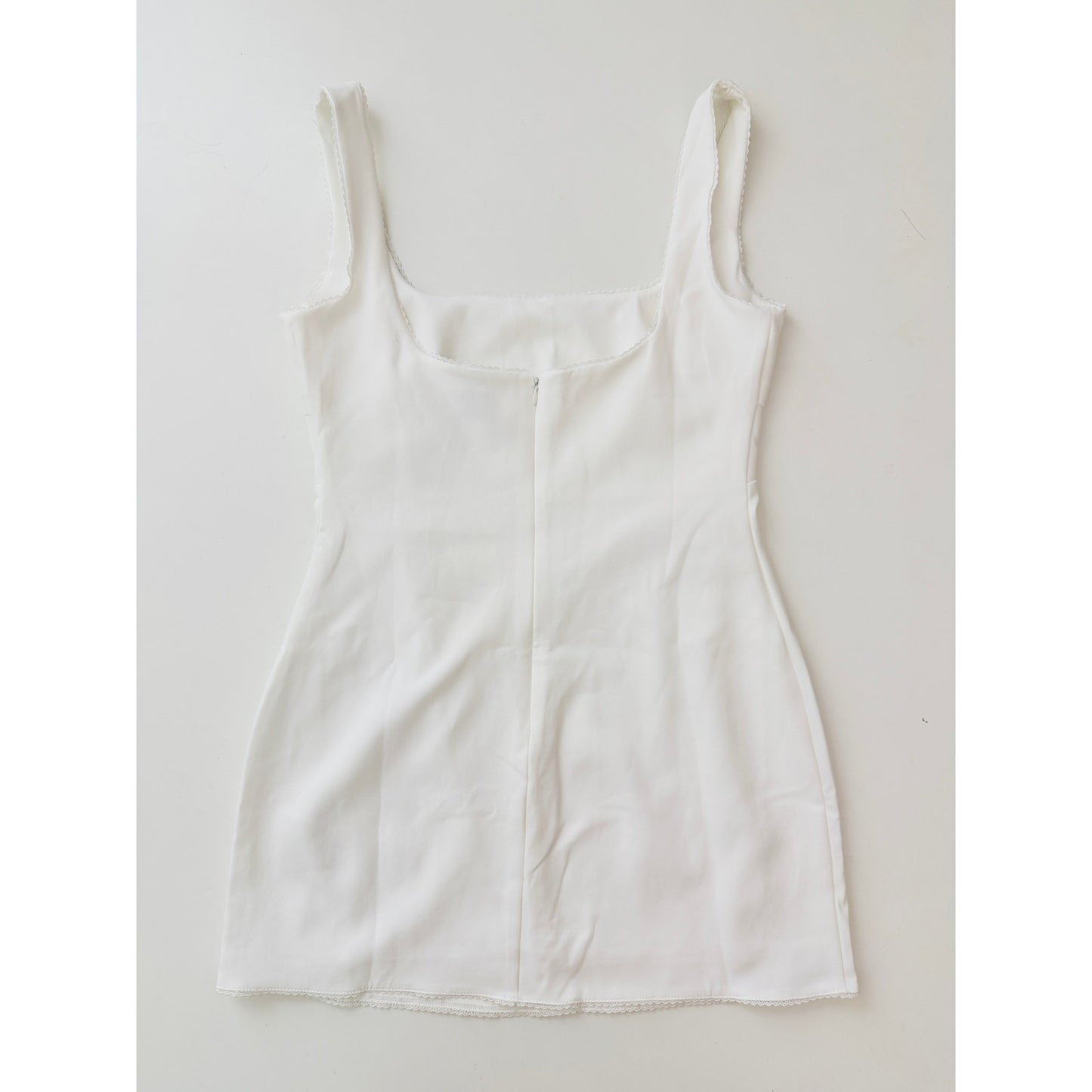 Peppermayo white sedona mini dress- size 8