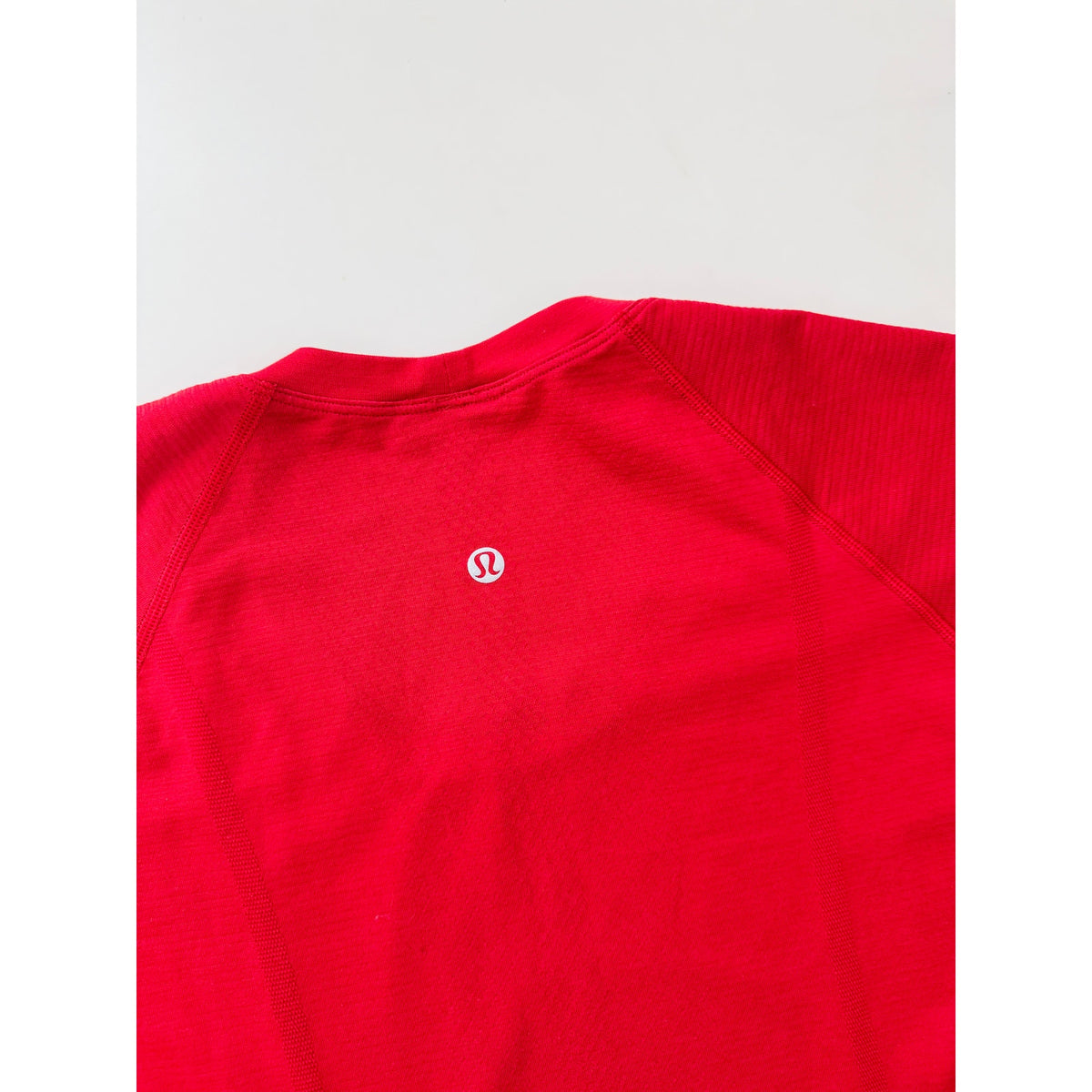 Lululemon dark red short sleeve swiftly tech - size 12