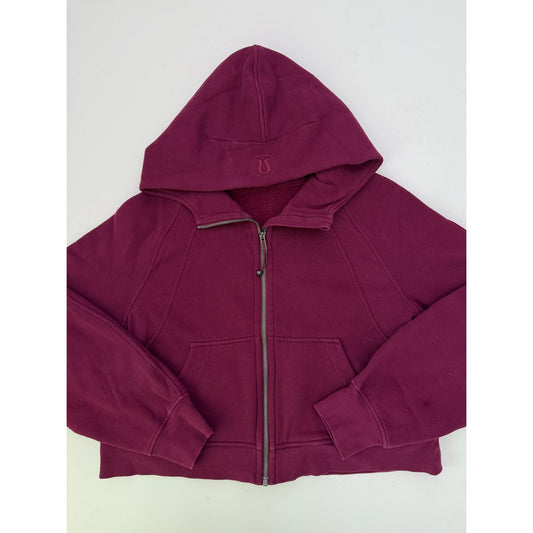Lululemon deep luxe scuba full zip hoodie- Size M/L