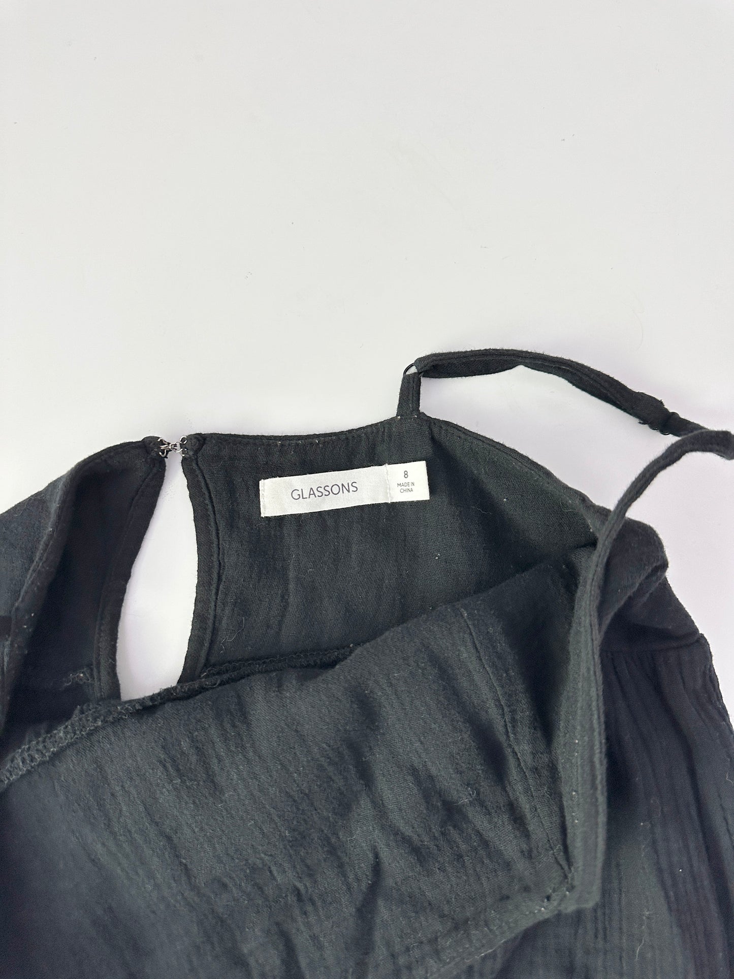 glassons baby doll gauze mini dress (size 8)