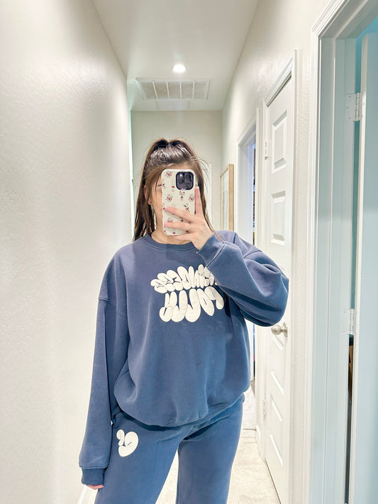 Princess polly bubble text crewneck (size 8)