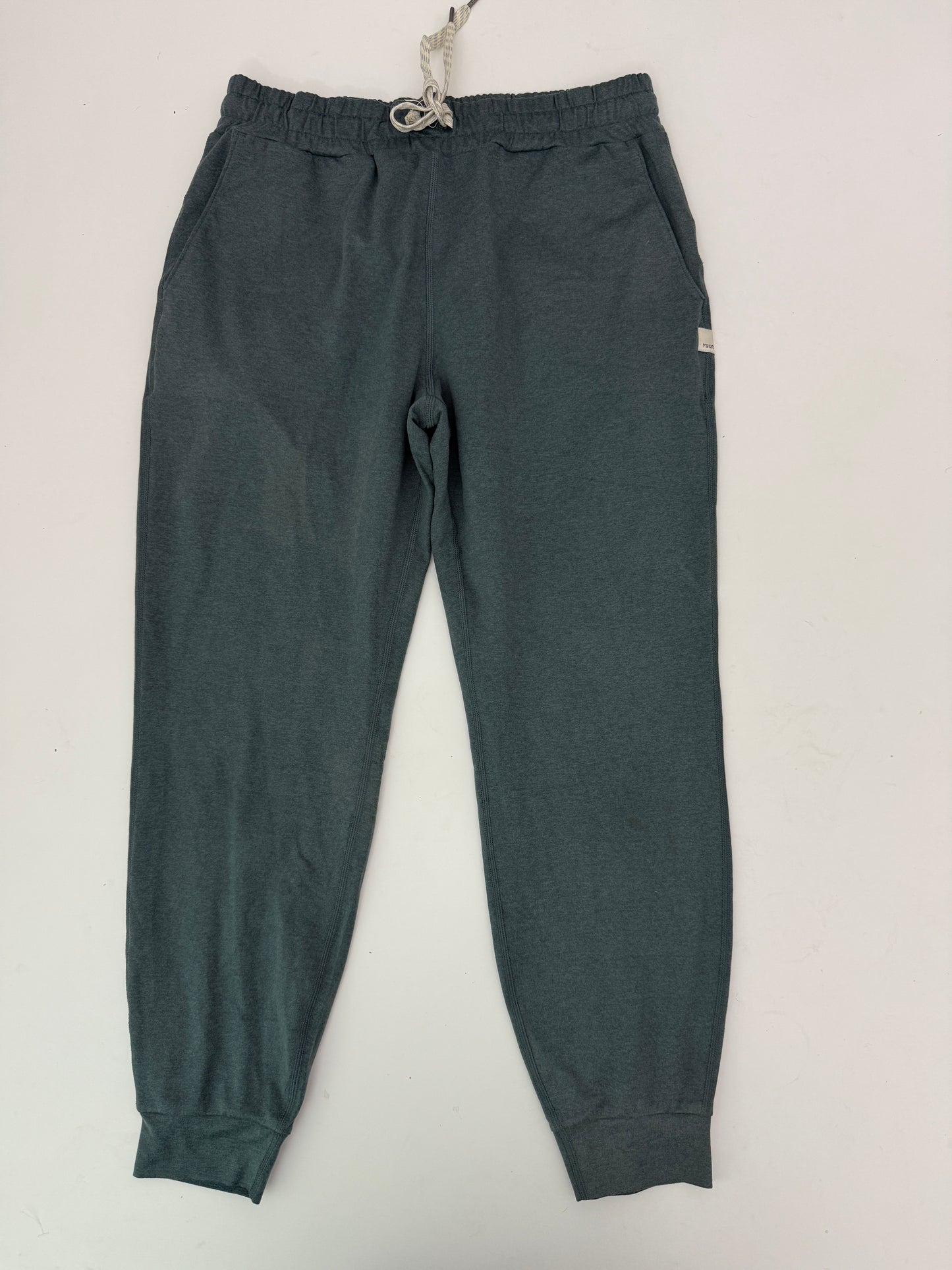vuori teal heather performance jogger (size XS & small)