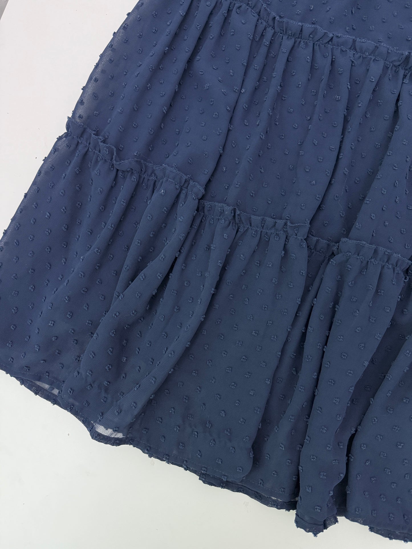 altar'd state navy mini dress (size medium)