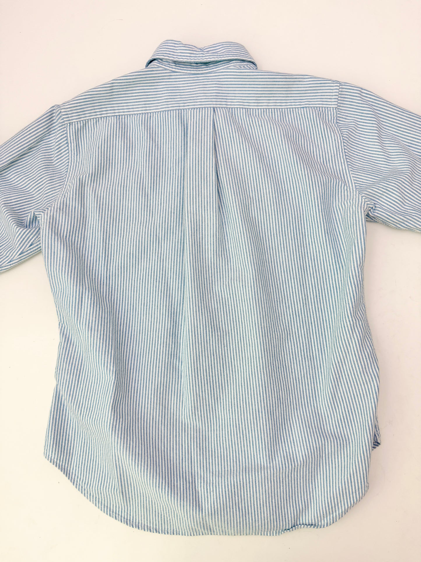 Ralph Lauren 100% cotton striped polo (size small)