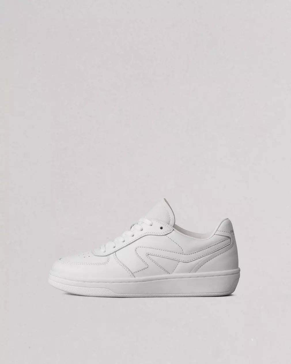 rag n bone white retro court leather sneaker (size 38 / US 8)