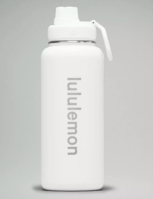 Lululemon back to life 32oz water bottle