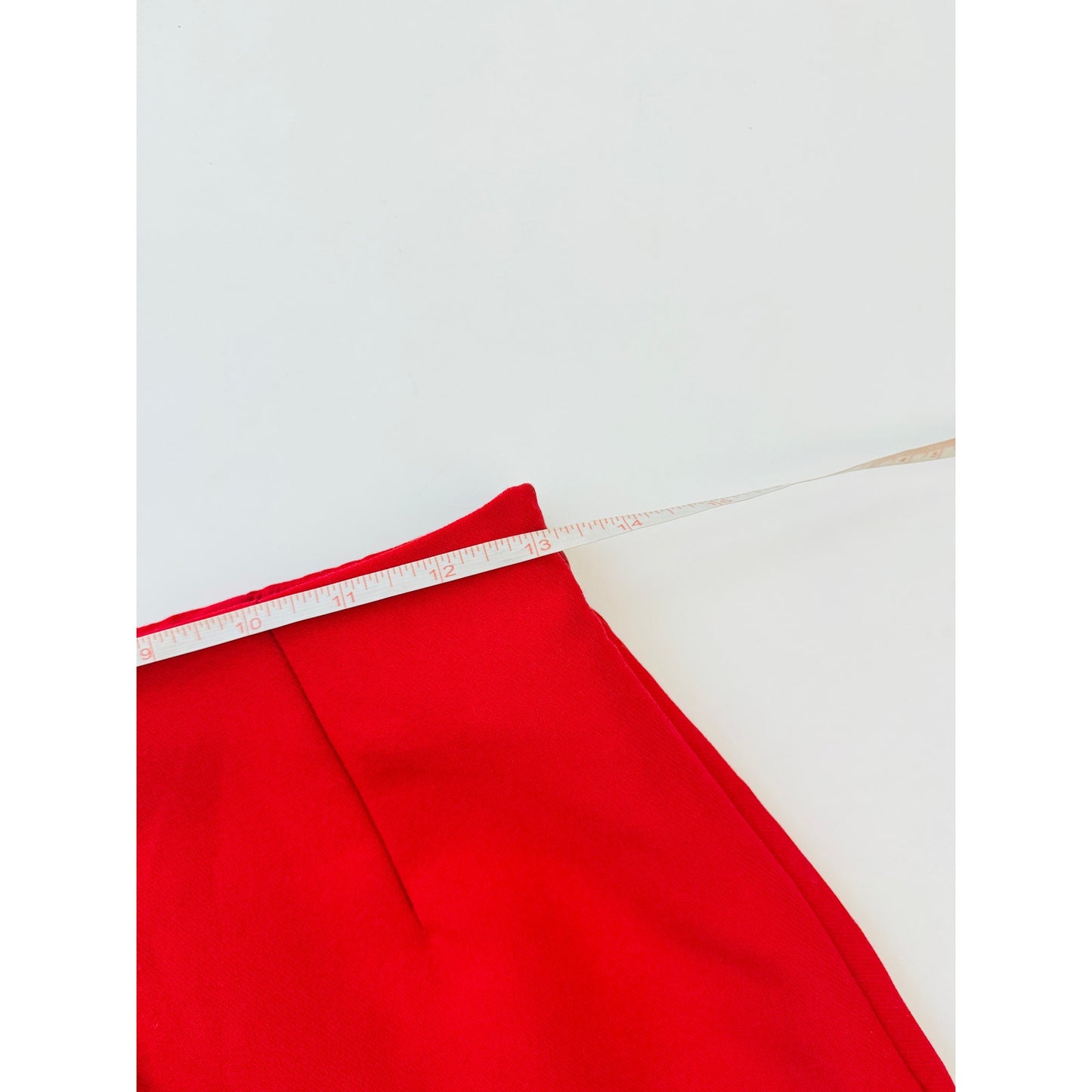 Abercrombie and fitch red scarlett mini skort - size small