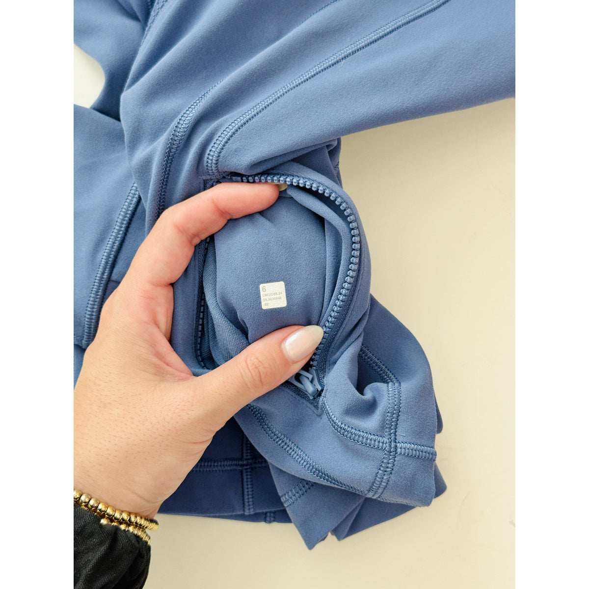 Lululemon brilliant blue define jacket - size 6