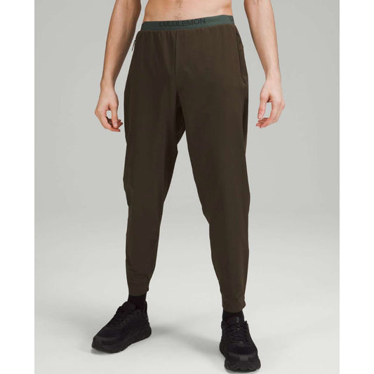 Lululemon Men's Run State Jogger olive jogger  - size large, 29" inseam