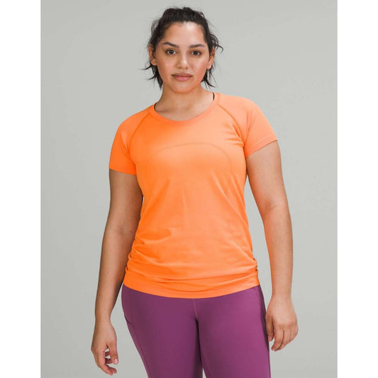 Lululemon Orange Swiftly Tech 2.0 Short sleeve - Size 12