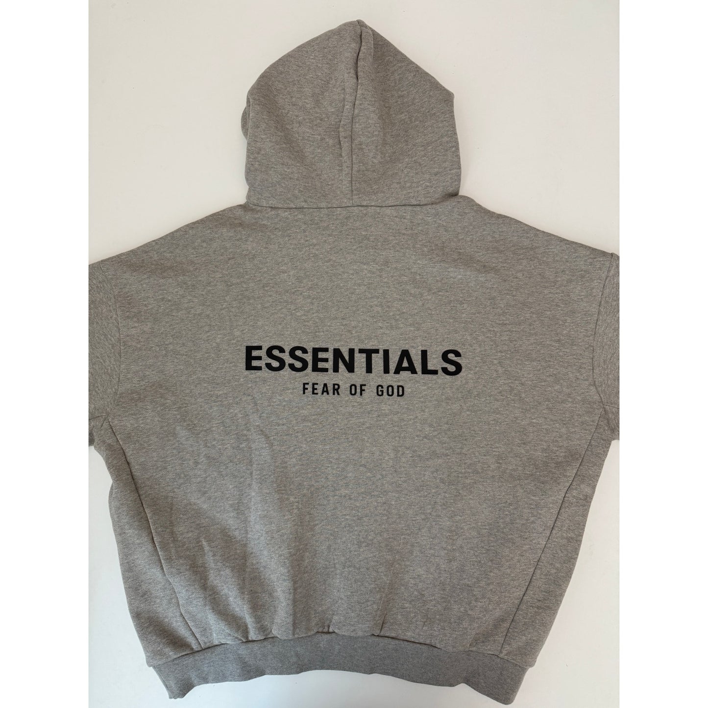 Fear of God Essentials dark oatmeal hoodie - size medium