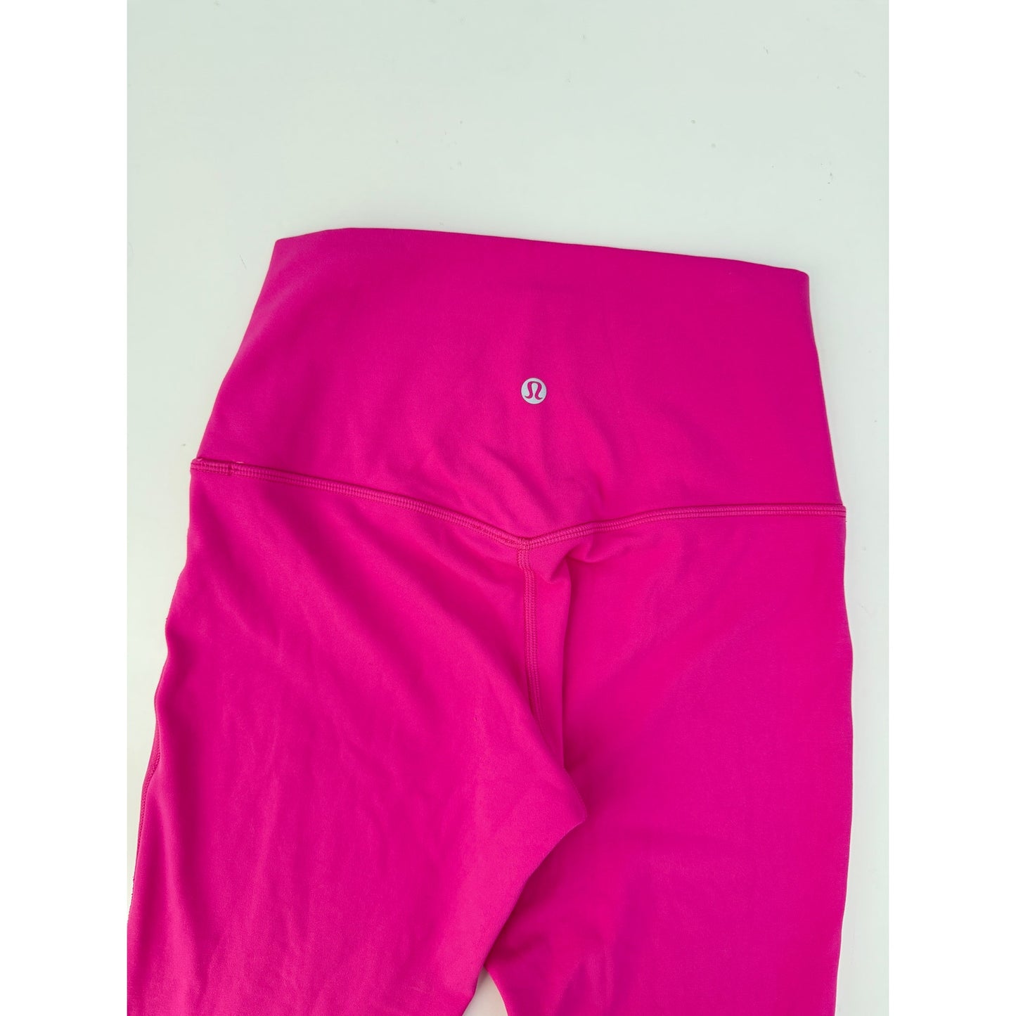 lululemon sonic pink align leggings - size 4, 25" inseam