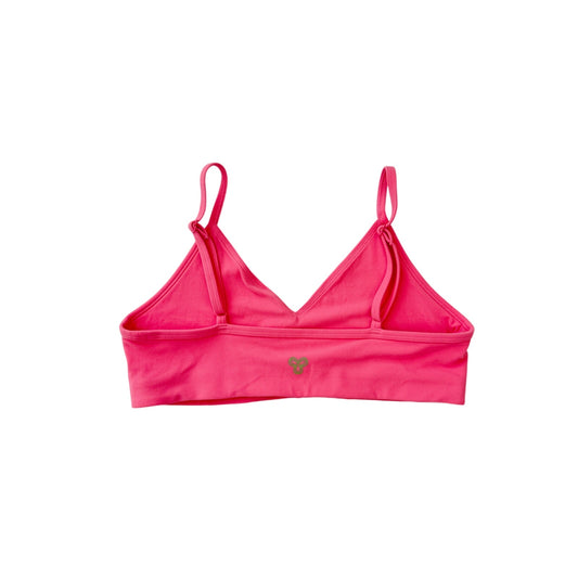 Aritzia golden hold tight pink bra top - size medium