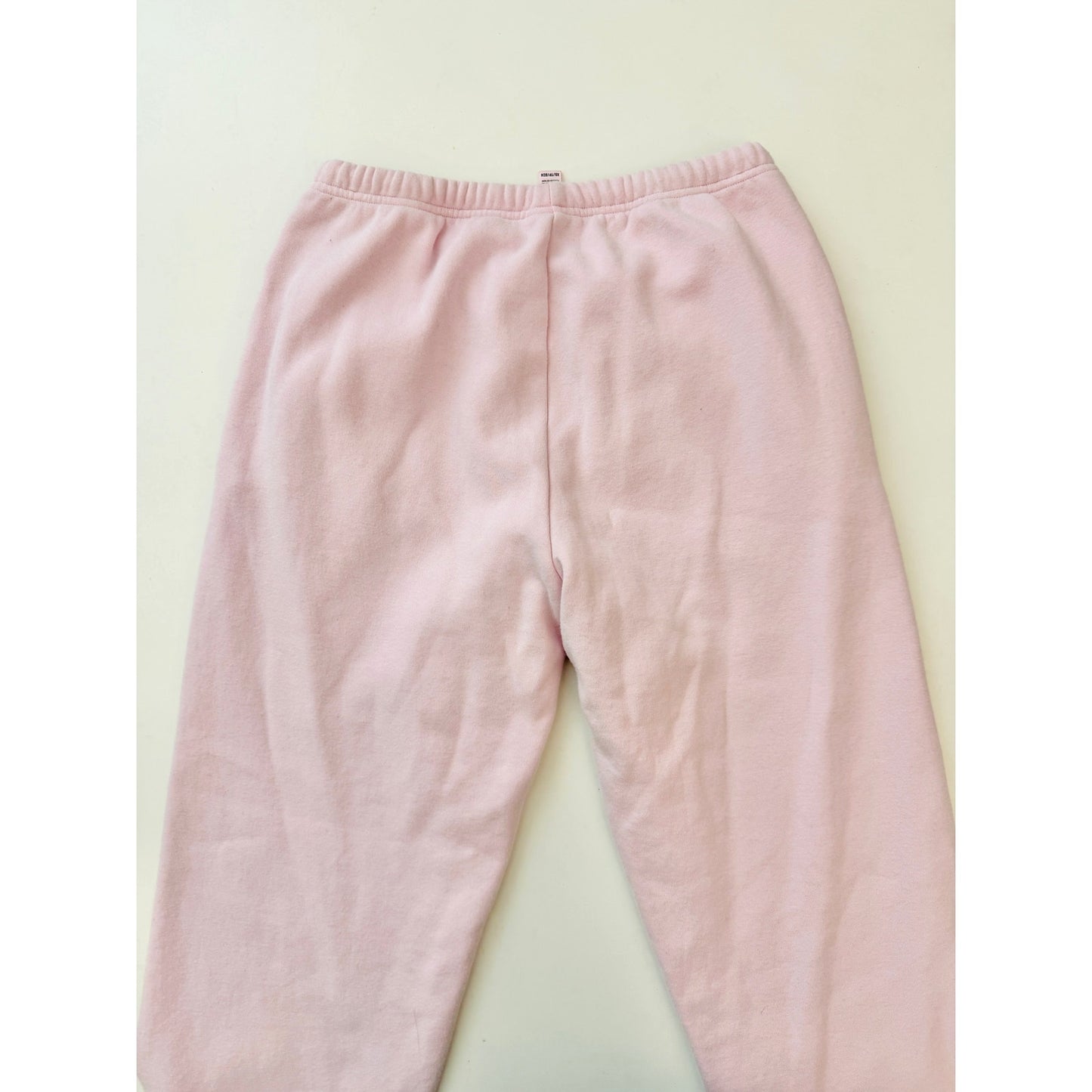 Skims pink cotton fleece joggers - size XS