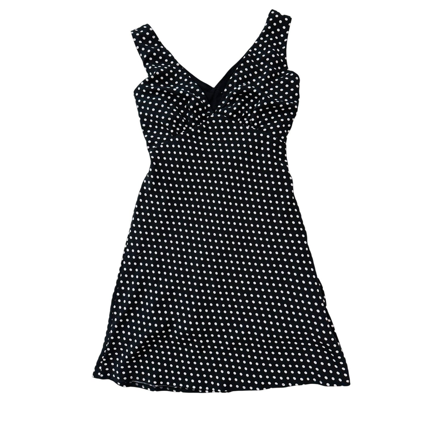 Princess polly nellie polka dot mini dress - size 2