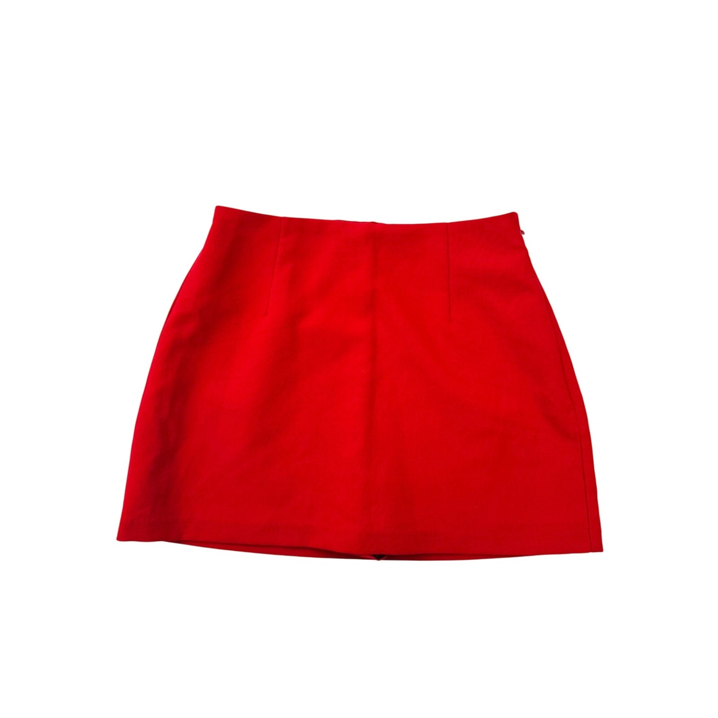Abercrombie and fitch red scarlett mini skort - size small