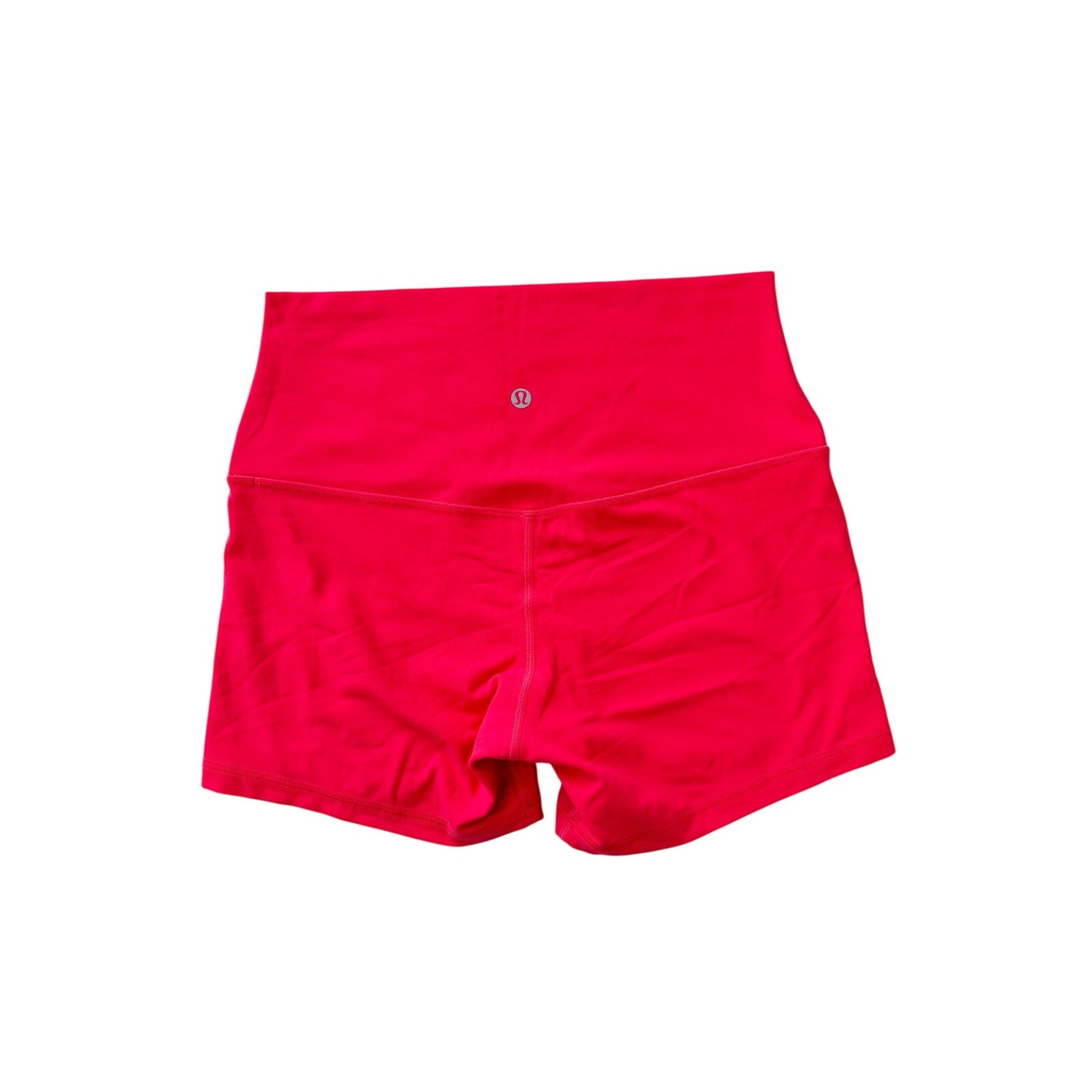 lululemon pink align high rise shorts - size 8, 4"