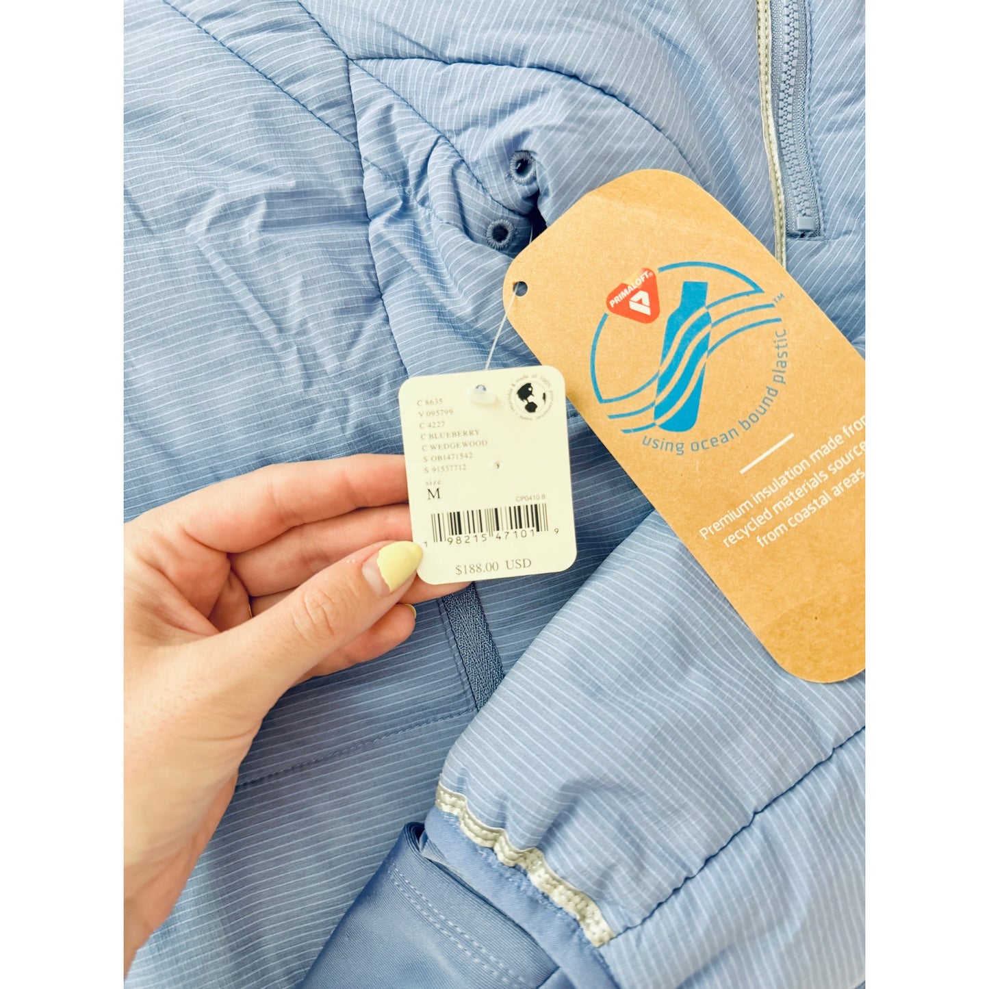 Free People gathering storm run puffer - size medium