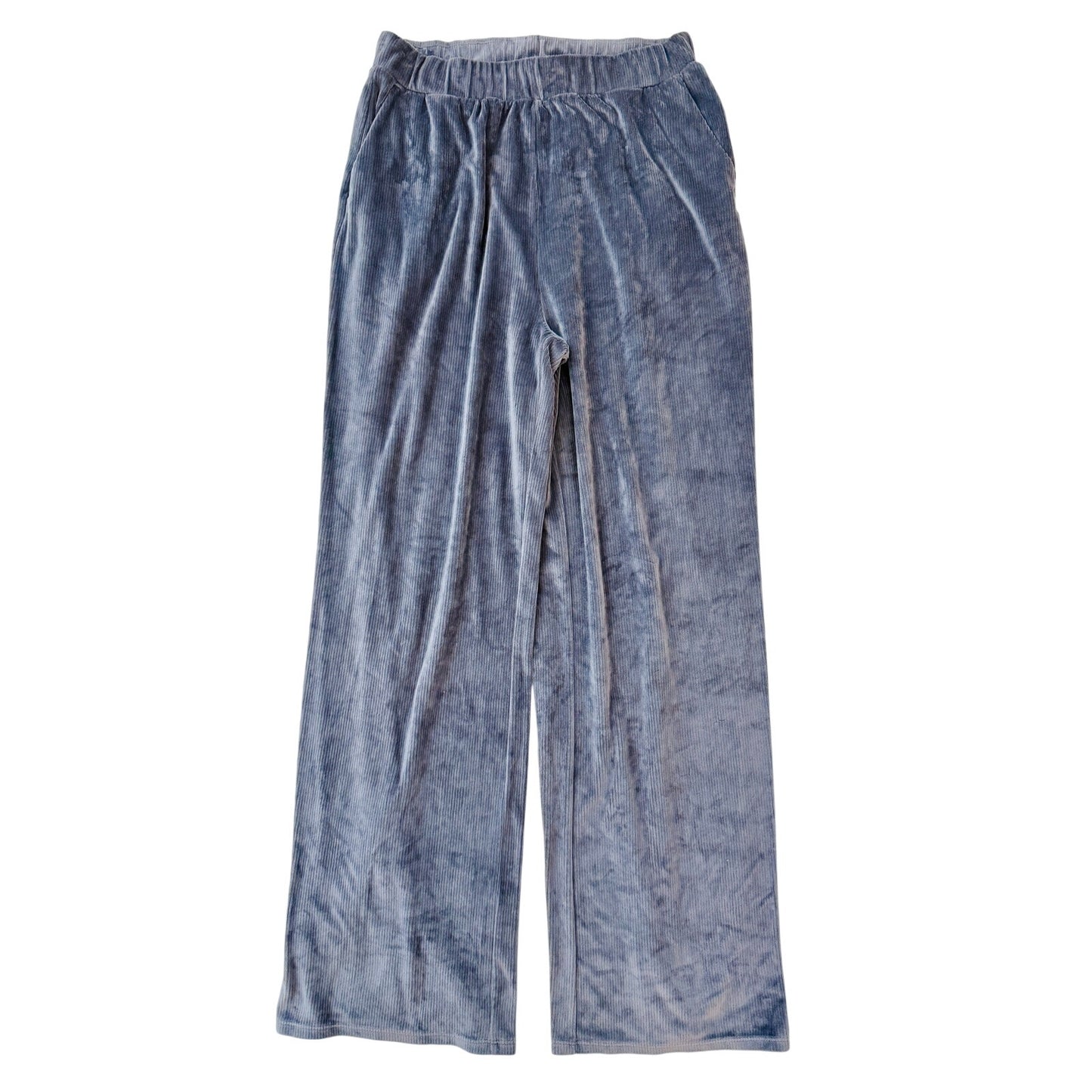 Vuori haven wideleg pants azure blue - size medium