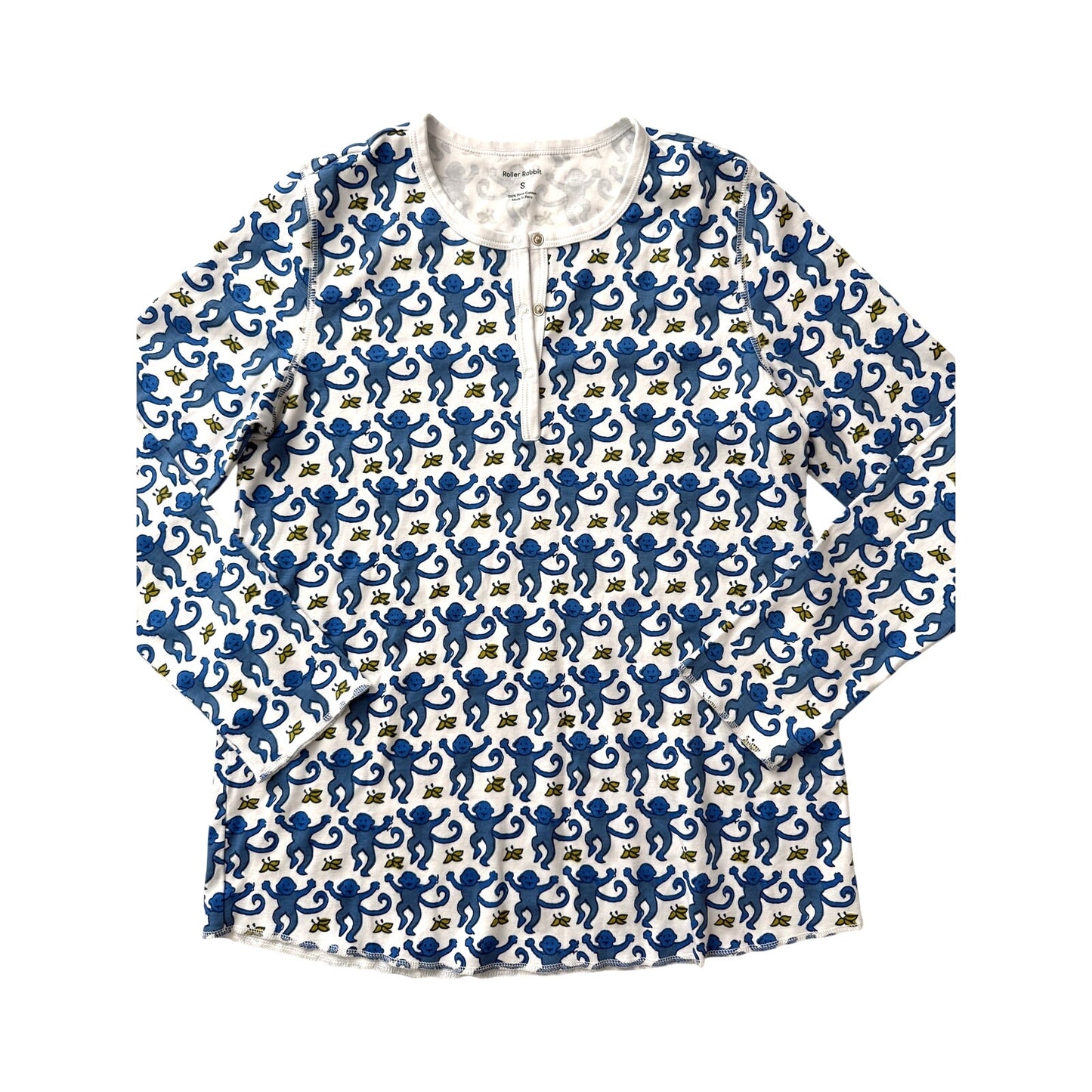 Roller rabbit pj long sleeve - size small