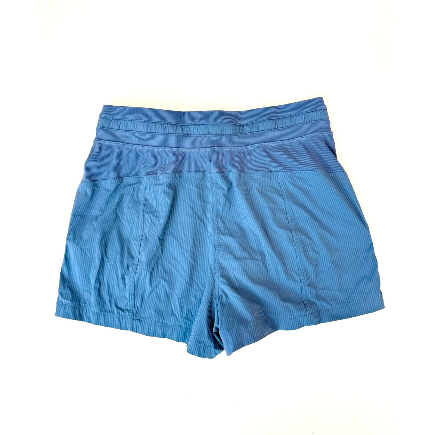 Lululemon high rise dance studio shorts oasis blue  - size 8, 3.5" inseam