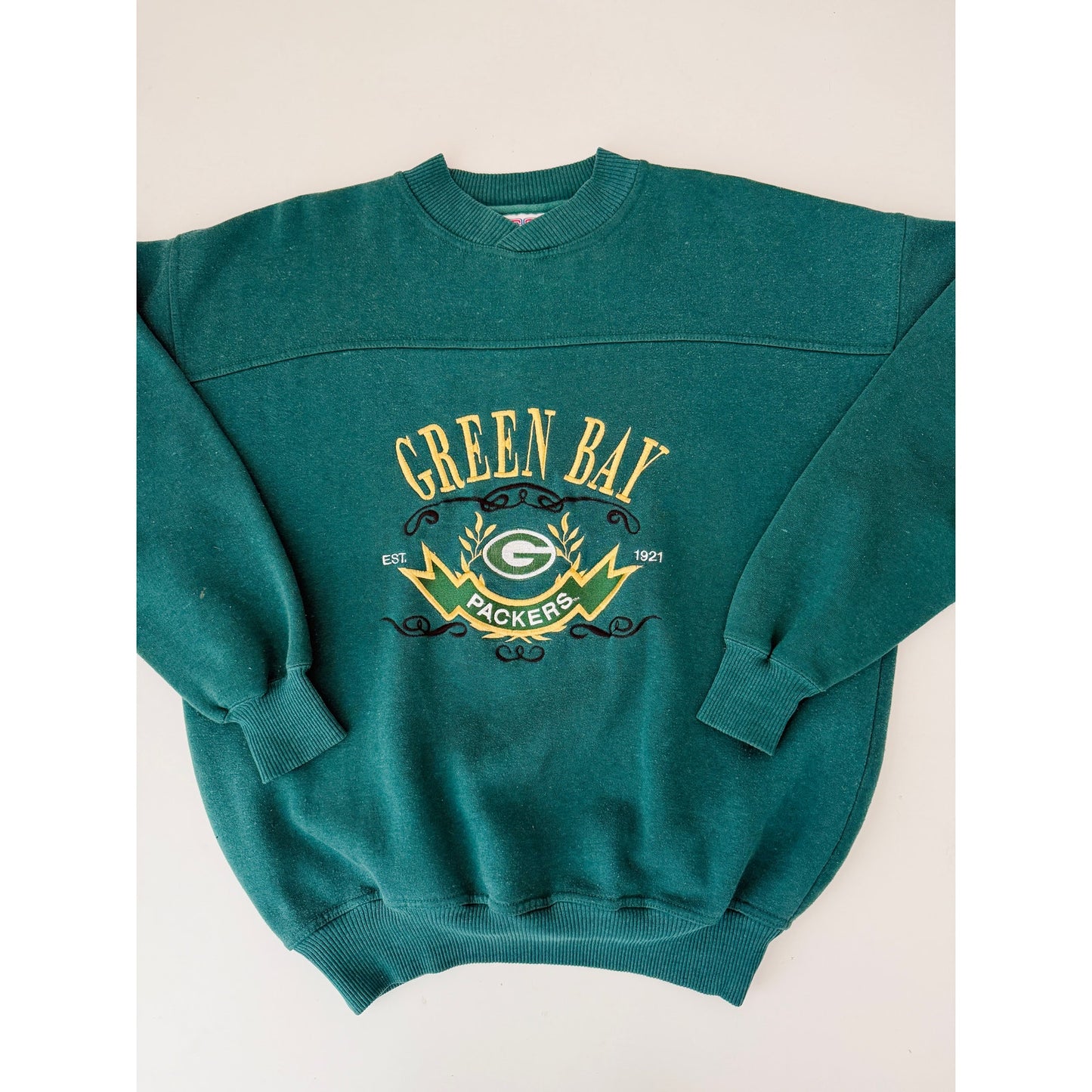 NFL green bay packers vintage crewneck - size large