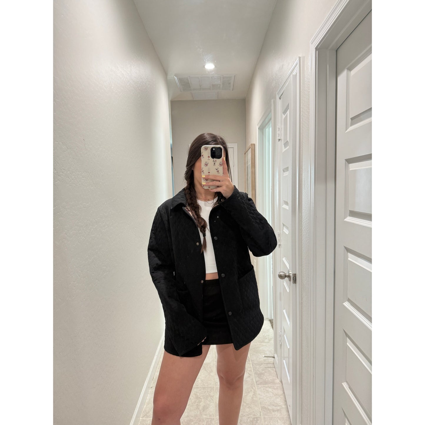 Regent park reversible quilted jacket - size large