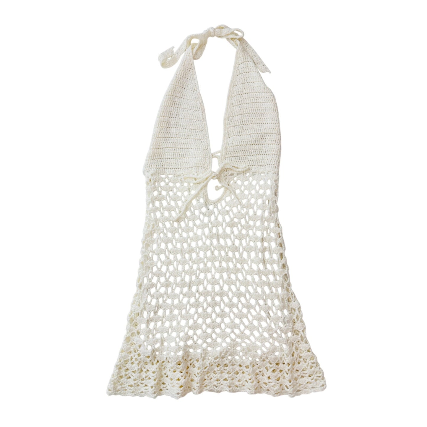 Beginning boutique crochet mini dress - size 6