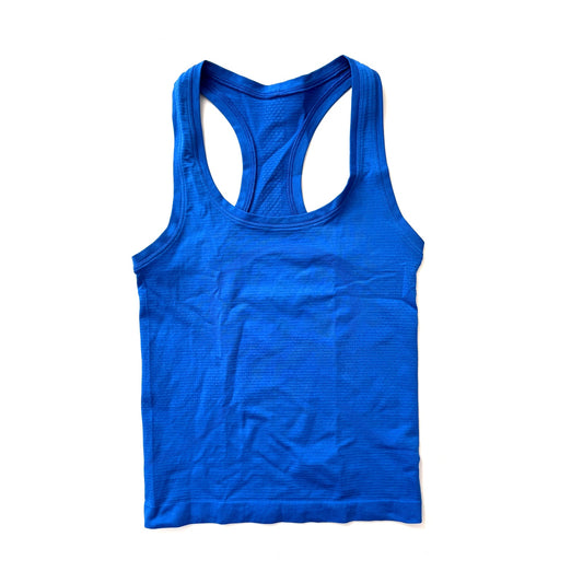Lululemon galactic cobalt blue swiftly tech tank - size 0