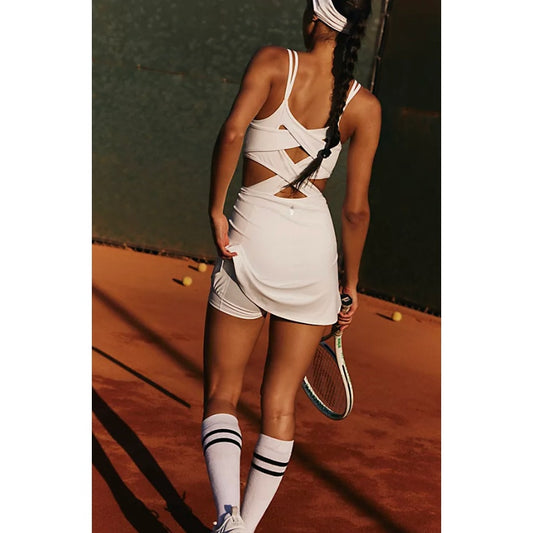 free people movement one more serve tennis dress - size small