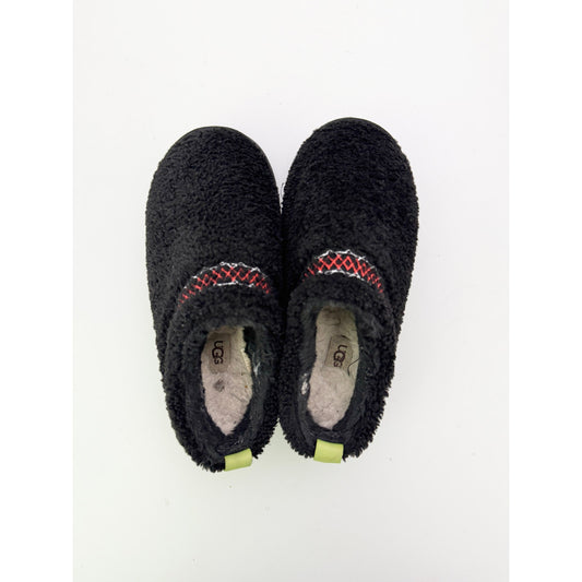UGG tasman black platform slippers