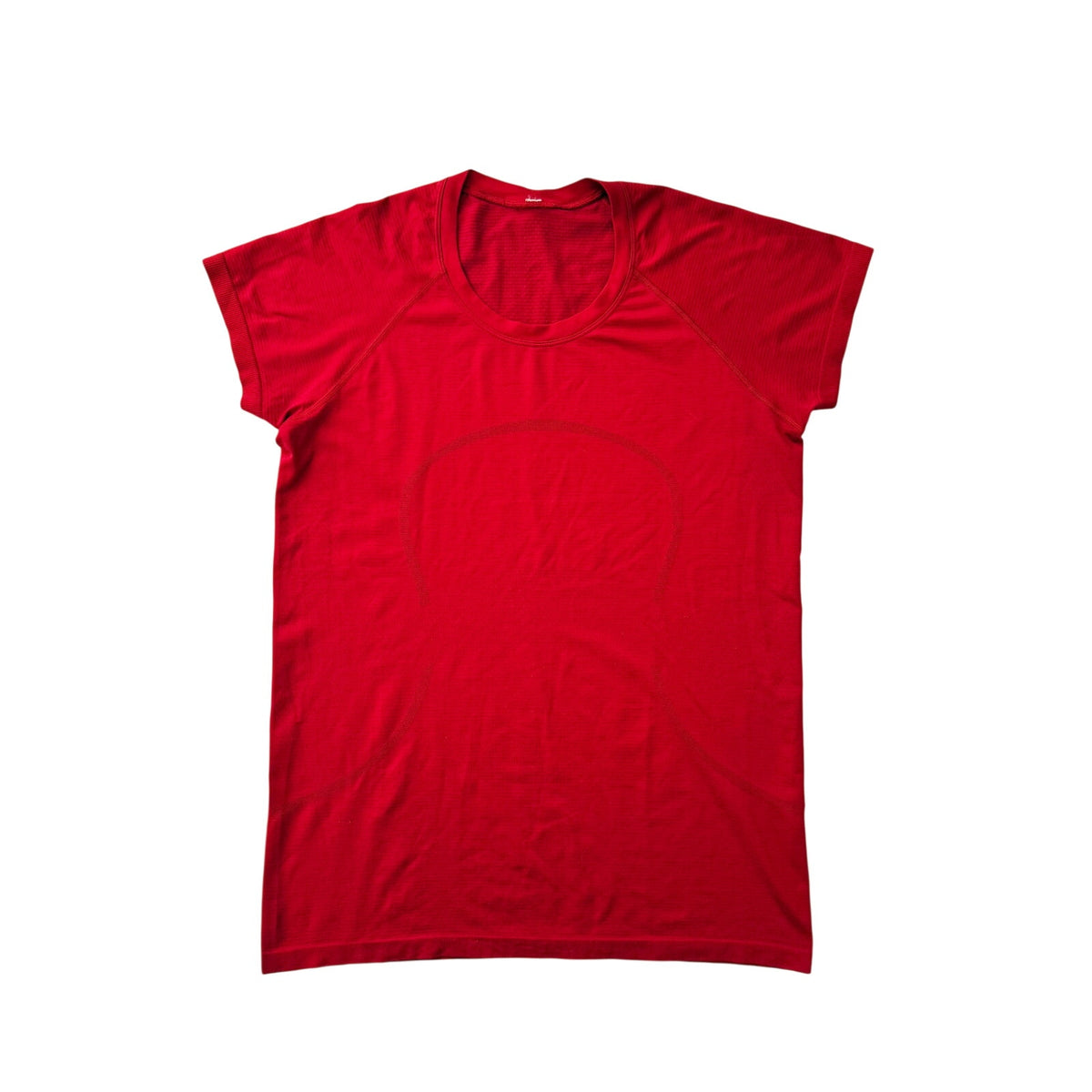 Lululemon dark red short sleeve swiftly tech - size 12