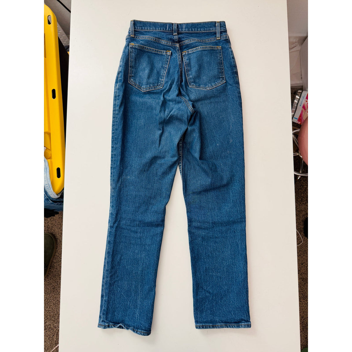Abercrombie 90's straight high rise - curve love 4/27 regular