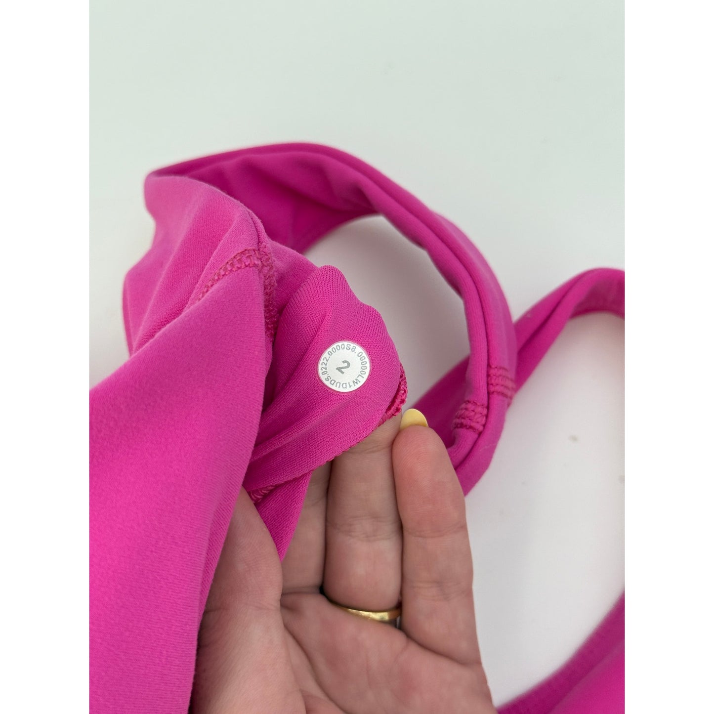 lululemon sonic pink align tank - size 2