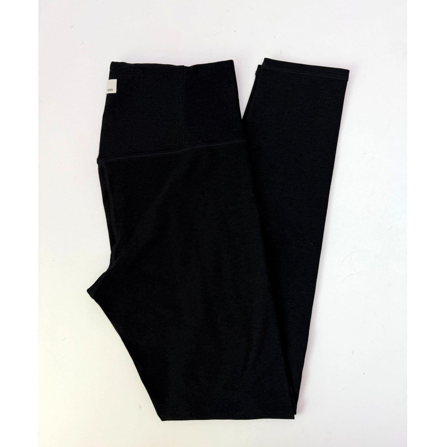 Vuori black heather clean elevation leggings - size XL 28" inseam