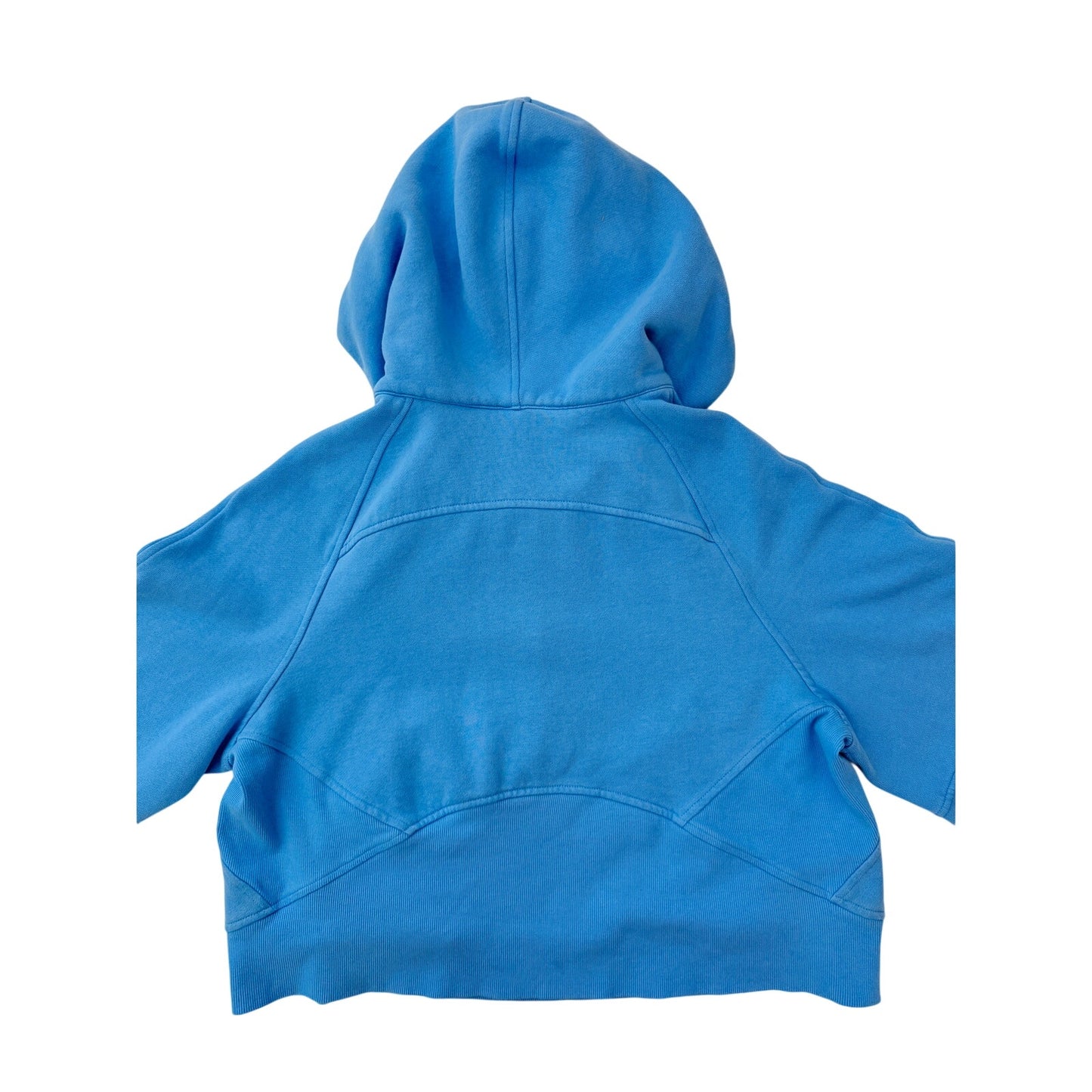lululemon aero blue 1/2 zip scuba hoodie - size M/L