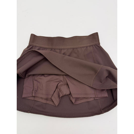 Aritzia TNA brown athletic skirt - size XS
