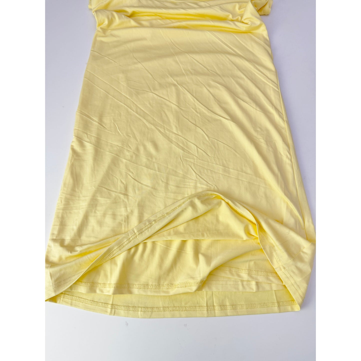 NEW! peppermayo yellow one shoulder maxi dress - size 4